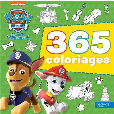Image de La Pat&#039; Patrouille 365 coloriages