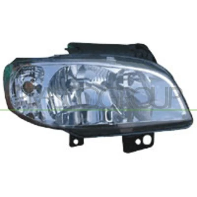 Afbeelding van PRASCO ST0314803 Koplampen rechts H4 Transparent Met knipperlamp voor rechtsrijdend verkeer lamphouder Zonder afregelmotor LWR SEAT: Ibiza 2
