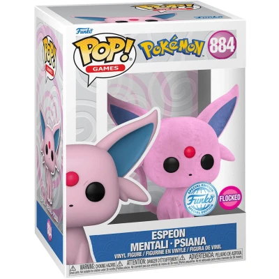 Afbeelding van Funko Pop! Pokémon ESPEON #884 FLOCKED Vinyl Special Edition