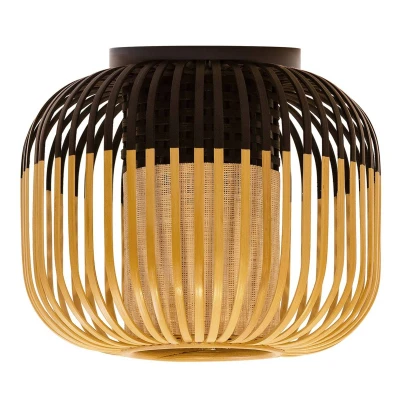 Afbeelding van Forestier Bamboo Light XS plafondlamp 27cm zwart