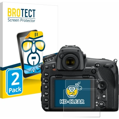 Afbeelding van BROTECT Screenprotector voor Nikon D850 Folie Beschermfolie transparant (2 Stuks)