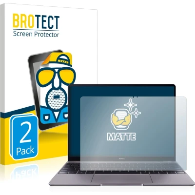 Afbeelding van BROTECT Screenprotector voor Huawei MateBook 13 2019 Folie Beschermfolie matte (2 Stuks)