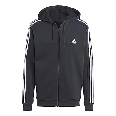 Afbeelding van adidas Sportswear Essentials 3STRIPES Sweater met rits, Heren, Maat: XS, Black