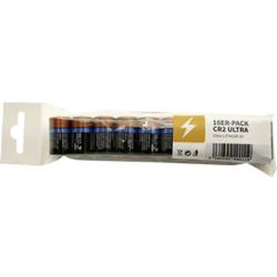 Afbeelding van Duracell DCR2 CR2 Fotobatterij Lithium 800 mAh 3 V 10 stuk(s)