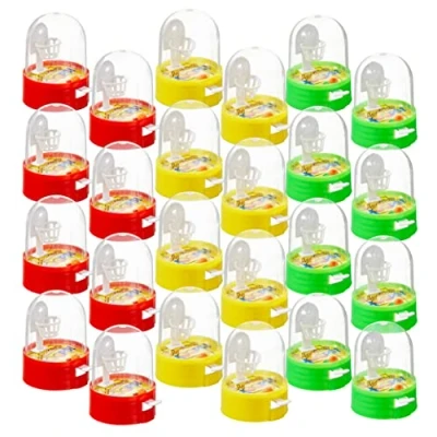 Afbeelding van THE TWIDDLERS 24 Mini Vinger Basketbal Speelgoed, Flipperkasten, Fidgetspeelgoed voor Kinderen Verjaardagen, Kinderfeestjes, Uitdeelcadeautjes, Traktaties
