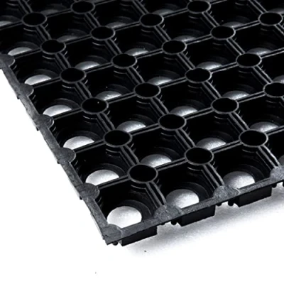 Afbeelding van Rubber ringmat 40 x 60 cm Deurmat voor binnen en buiten
