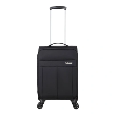 Afbeelding van Decent D Upright Trolley 55 black Zachte koffer