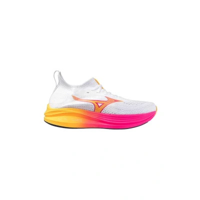 Afbeelding van Mizuno NEO ZEN Hanabi Trail hardloopschoenen, Maat: 41, White/tang orange/pink tetra Schoenen