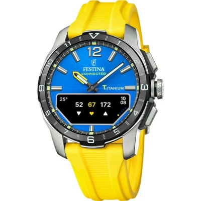 Afbeelding van Festina F23000/8 Polshorloge Hybride Heren Connected