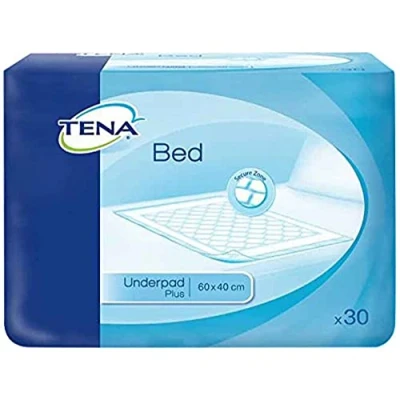 Afbeelding van Tena Wegwerpkussen voor bed en stoel, 40 x 60 cm, 30 stuks
