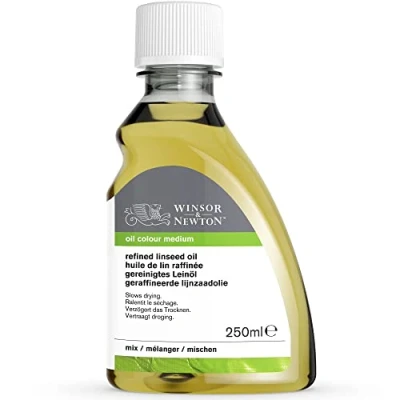 Afbeelding van Winsor &amp; Newton Additief Verfijnde Lijnzaadolie, 250 ml
