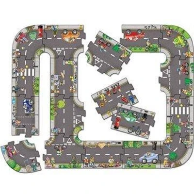 Afbeelding van Orchard Toys Giant Road Jigsaw Snelweg puzzel 20 stukjes vanaf 3 jaar
