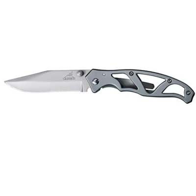 Afbeelding van Gerber ParaframeI klapmes met glad lemmet 8 cm box 16 l, lengte lemmet: 7,6 cm, roestvrij staal, 31 003626