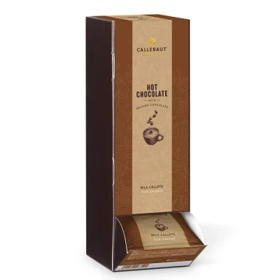 Afbeelding van Callebaut Hot Chocolate callets Melk 35 gram (25x)