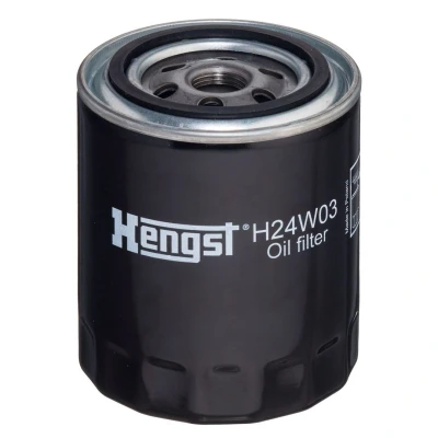 Afbeelding van HENGST FILTER H24W03 Oliefilter 3/4 16 UNF Opschroeffilter Land ROVER: Defender Off Road, Discovery 2, Pickup, TOYOTA: Cruiser Prado 120