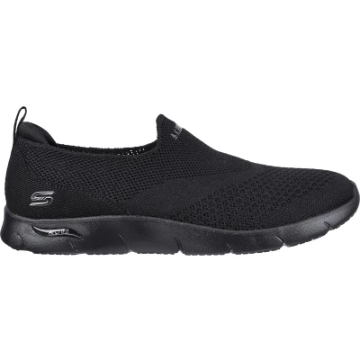 Afbeelding van Skechers Arch Fit Refine Don&#039;T Go Dames Instappers Zwart Maat 41