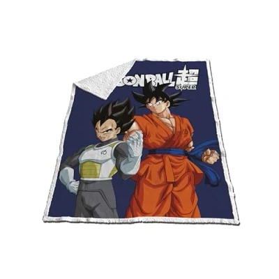 Afbeelding van Dragon Ball Z Fleeceplaid, Super 120 x 150 cm Sherpa Fleece