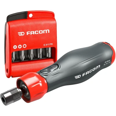 Afbeelding van Facom E Protwist elektrische schroevendraaierbitset [12 delig] PH/POZ/TORX in cassette