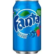 Afbeelding van Fanta USA Blueberry (12 x 355 ml)