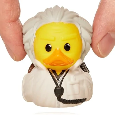 Afbeelding van Numskull Mini TUBBZ Badeend Back to the Future Doc Brown (Badeen Editie) 8cm