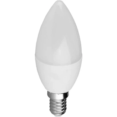 Afbeelding van V TAC 21173 LED lamp Energielabel F (A G) E14 Kaars 4.5 W = 40 Koudwit (Ø x h) 36.5 mm 100 1 stuk(s)
