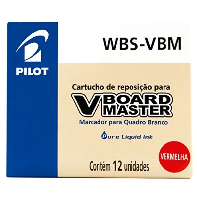 Afbeelding van Viltstiftvulling PILOT Begreen whiteboard rond rood 2.3mm Omdoos a 12 stuk stuks