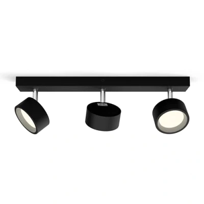 Afbeelding van Philips Bracia bar Zwart 27K 3x5.5W