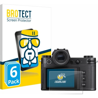 Afbeelding van BROTECT Screenprotector voor Leica SL3 S Folie Beschermfolie Beschermglas transparant (6 Stuks)