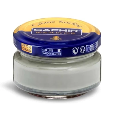 Afbeelding van Saphir Creme Surfine (schoenpoets) Steen Grijs