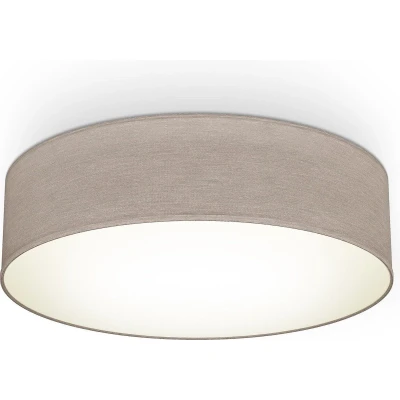 Afbeelding van B.K.Licht Plafondlamp Ø38cm taupe excl. 2x E27 lichtbronnen