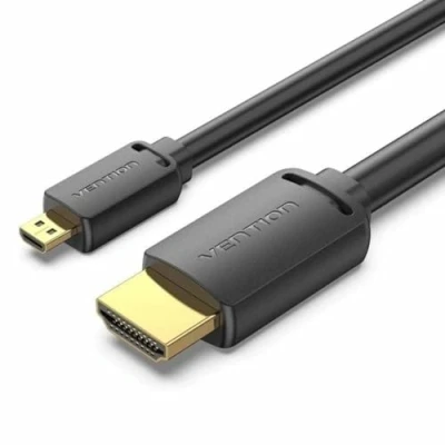 Afbeelding van Vention AGIBI, 3 m, HDMI Type D (Micro), A (Standaard), Zwart
