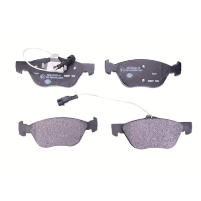 Afbeelding van HELLA 8DB 355 007 931 Remblokkenset Met slijtage waarschuwingscontact ALFA ROMEO: 147, Spider, GT, FIAT: Punto II Hatchback, Marea Weekend, Multipla