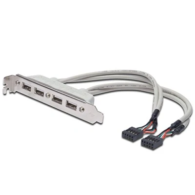 Afbeelding van Digitus USB 2.0 Adapter [4x bus intern 10 polig 2x A] AK 300304 002 E