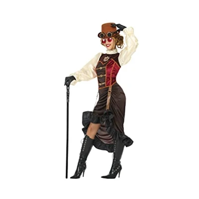 Afbeelding van Kostuums voor Volwassenen DISFRAZ Steampunk M L Bruin (1 Onderdelen)