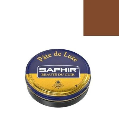 Afbeelding van Saphir Pâte de Luxe schoenwas 03 Lichtbruin