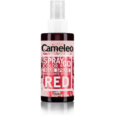 Afbeelding van Cameleo Spray &amp; Go Haarkleurspray Rood voor blond, platinabond en grijs haar Spuiten klaar Semi permanent Onmiddellijk resultaat Kleurspray de