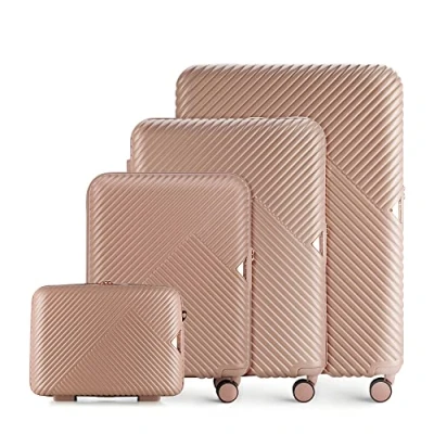 Afbeelding van WITTCHEN Gl Style Line Modern, XXL, Roze, Set van 4 koffers
