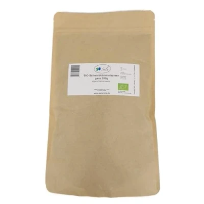 Afbeelding van Sala Nigella Sativa hele biologische zwarte zaden (250 g zakje)