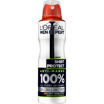 Afbeelding van 1+1 gratis: L&#039;Oréal Men Expert Deodorant Spray Shirt Protect 150 ml