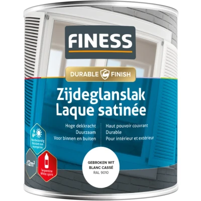 Afbeelding van Finess zijdeglanslak gebroken wit nr. 14205 (a 750 ml)