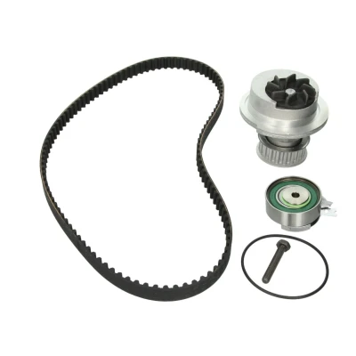 Afbeelding van HEPU PK03121 Waterpomp + Distributieriem Set Zonder thermostaat 111 OPEL: Astra G CC, F Saloon