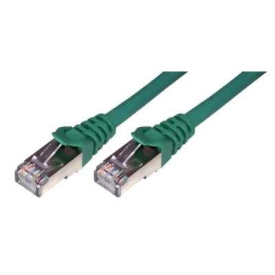 Afbeelding van MCL Cable RJ45 Cat6 10.0 m Green netwerkkabel 10
