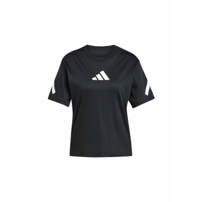 Afbeelding van adidas Sportswear Z N E TEE Sport Tshirt, Dames, Maat: XS, Black white