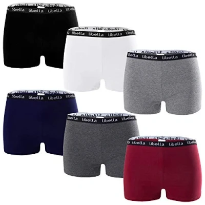Afbeelding van Libella® Panties 3407 Boxershorts voor dames, katoen, verpakking van 6 stuks