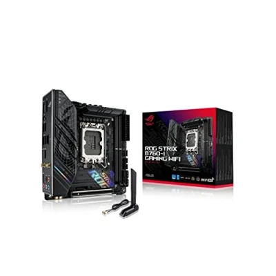 Image de Carte Mère Asus ROG Strix B760 I Gaming WiFi 90MB1D90 M0EAY0 LGA 1700 Intel DDR5 Mini ITX Noir