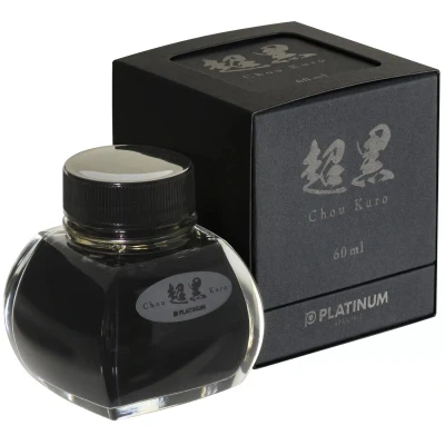 Afbeelding van Platinum Inktpot Chou Kuro 60ML Black Gratis graveren