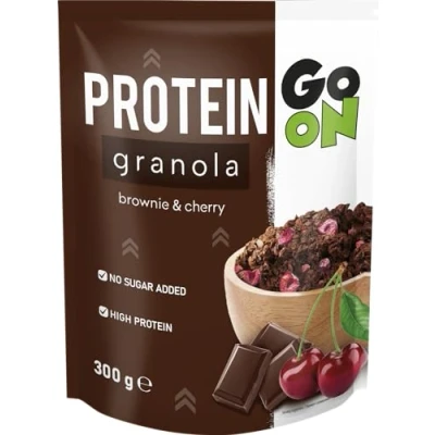Afbeelding van Go On Nutrition Protein Granola (300g) Wortel &gt; Home Gezonde voeding Granen en haver Brownie Cherry