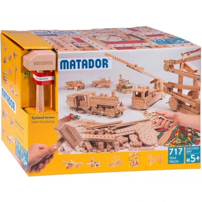 Afbeelding van Matador E717 bouwspel, E717, hout, meerkleurig