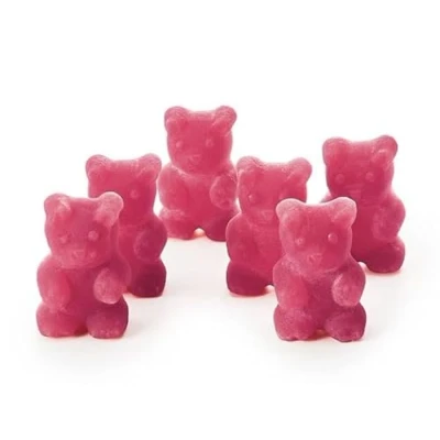 Afbeelding van Tee Bären® Rode vruchtengom met zwarte bessensmaak, 10% vruchten op basis van vruchtensapconcentraat, voor het bereiden een warme drank of om te knabbelen (500 g)