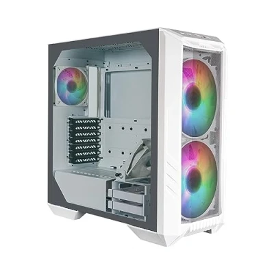 Afbeelding van Cooler Master HAF 500 Midi tower PC behuizing Wit